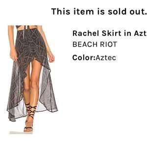 Beach Riot Rachel skirt medium